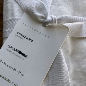 Pottery Barn Belgian Flax Linen (1) standard